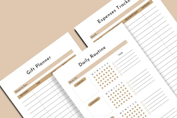 Printable Planners & Habit Trackers - Image 4